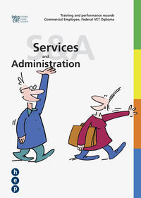 Vorderes Coverbild Training and performance records Commercial Employee, Federal VET Diploma Services and administration