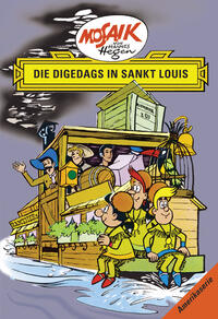 Vorderes Coverbild Mosaik von Hannes Hegen: Die Digedags in Sankt Louis, Bd. 8