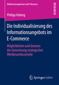 Vorderes Coverbild Die Individualisierung des Informationsangebots im E-Commerce