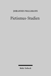 Vorderes Coverbild Pietismus-Studien