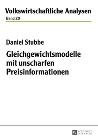 Vorderes Coverbild Gleichgewichtsmodelle mit unscharfen Preisinformationen