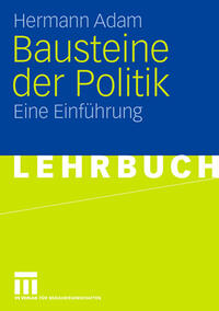 Vorderes Coverbild Bausteine der Politik