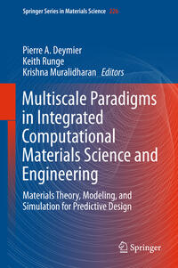 Vorderes Coverbild Multiscale Paradigms in Integrated Computational Materials Science and Engineering
