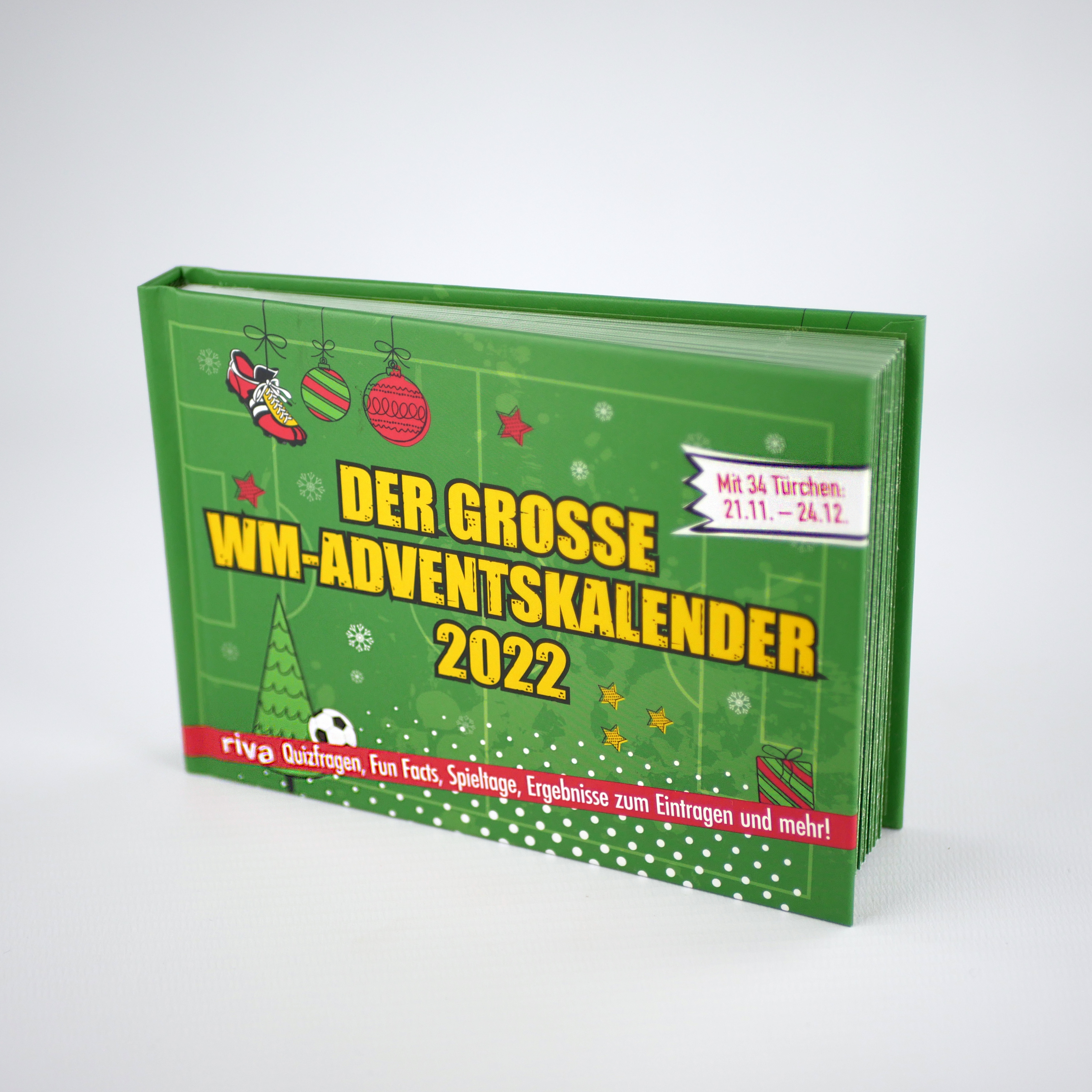 Beispielinhalt (Bild) Der große WM-Adventskalender 2022. Hardcover-Ausgabe