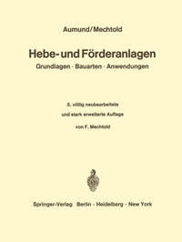 Vorderes Coverbild Hebe- und Förderanlagen