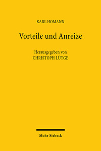 Vorderes Coverbild Vorteile und Anreize