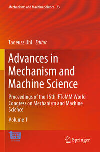 Vorderes Coverbild Advances in Mechanism and Machine Science