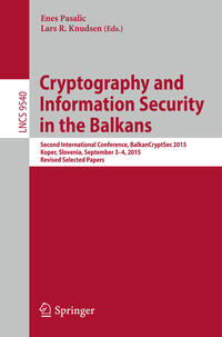 Vorderes Coverbild Cryptography and Information Security in the Balkans