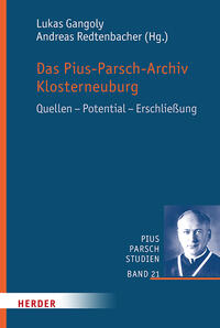 Vorderes Coverbild Das Pius-Parsch-Archiv Klosterneuburg