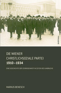 Vorderes Coverbild Die Wiener Christlichsoziale Partei 1910–1934