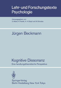 Vorderes Coverbild Kognitive Dissonanz