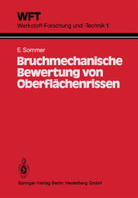 Vorderes Coverbild Bruchmechanische Bewertung von Oberflächenrissen