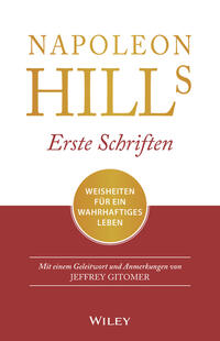 Vorderes Coverbild Napoleon Hills erste Schriften