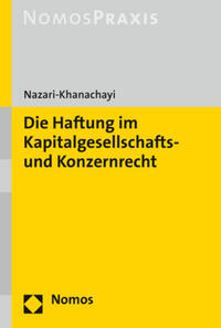 Vorderes Coverbild Die Haftung im Kapitalgesellschafts- und Konzernrecht