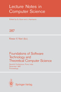 Vorderes Coverbild Foundations of Software Technology and Theoretical Computer Science