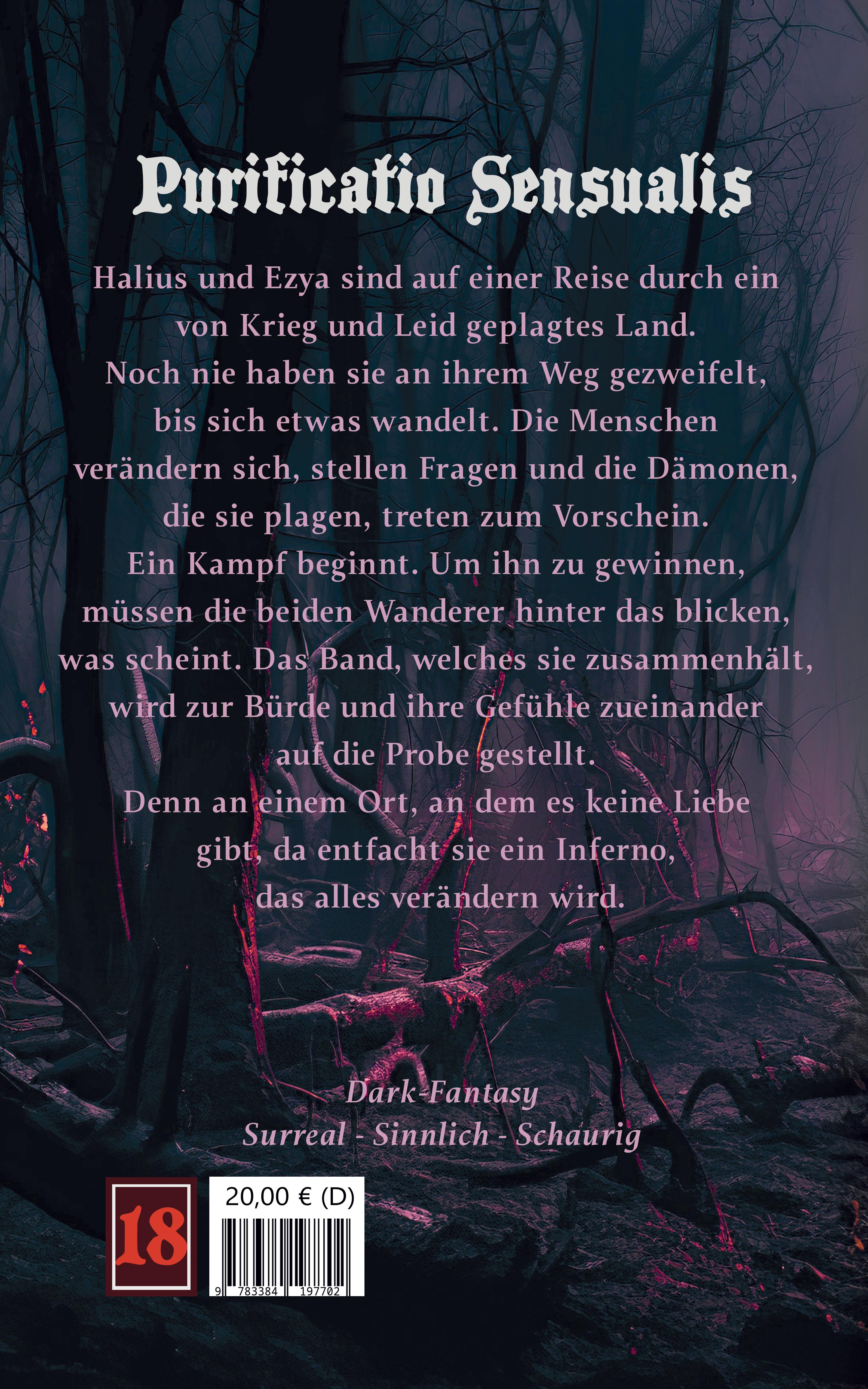 Rückseitencover Purificatio Sensualis