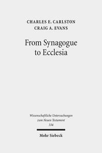 Vorderes Coverbild From Synagogue to Ecclesia