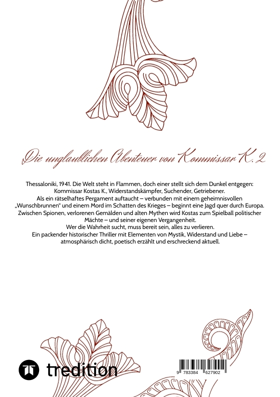 Rückseitencover Die unglaublichen Abenteuer von Kommissar K. 2