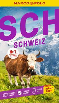 Vorderes Coverbild MARCO POLO Reiseführer Schweiz