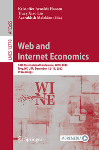 Vorderes Coverbild Web and Internet Economics