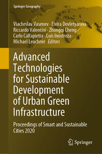 Vorderes Coverbild Advanced Technologies for Sustainable Development of Urban Green Infrastructure