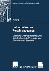 Vorderes Coverbild Rollenzentriertes Portalmanagement