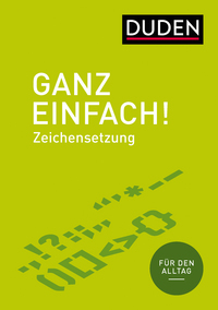 Vorderes Coverbild Ganz einfach! Zeichensetzung