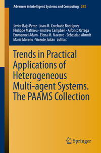 Vorderes Coverbild Trends in Practical Applications of Heterogeneous Multi-Agent Systems. The PAAMS Collection