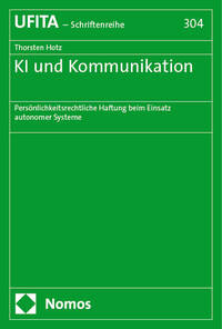 Vorderes Coverbild KI und Kommunikation