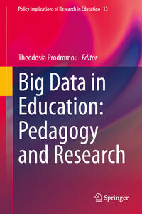 Vorderes Coverbild Big Data in Education: Pedagogy and Research