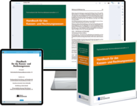 Vorderes Coverbild Handbuch für das Kassen- und Rechnungswesen – Print + Digital