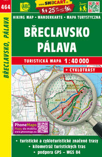 Vorderes Coverbild Breclavsko, Pálava / Lundenburg, Pollauer Berge (Wander - Radkarte 1:40.000)