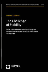Vorderes Coverbild The Challenge of Stability