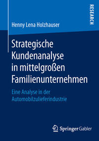 Vorderes Coverbild Strategische Kundenanalyse in mittelgroßen Familienunternehmen
