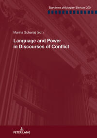 Vorderes Coverbild Language and Power in Discourses of Conflict