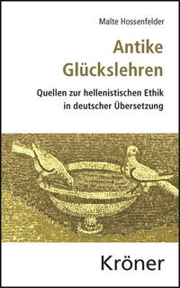 Vorderes Coverbild Antike Glückslehren