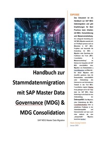 Vorderes Coverbild SAP Master Data Governance (MDG) – Stammdatenmigration