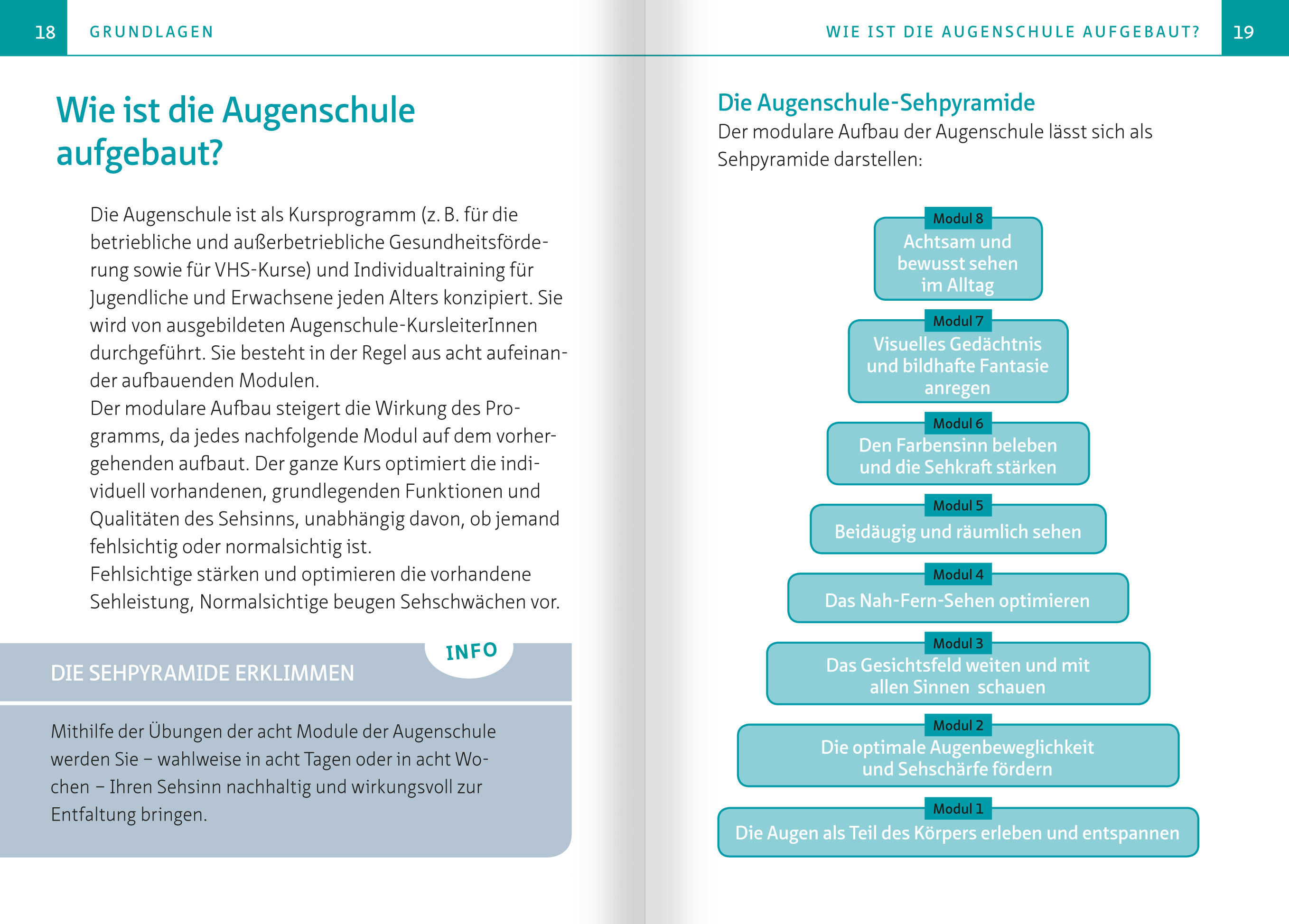 Beispielinhalt (Bild) Kleine Augenschule. Kompakt-Ratgeber