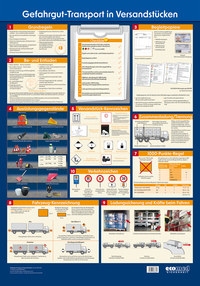 Vorderes Coverbild Wandtafel Gefahrgut-Transport in Versandstücken