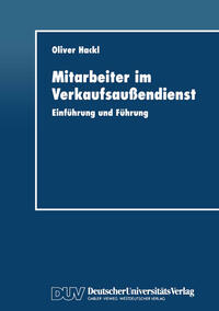 Vorderes Coverbild Mitarbeiter im Verkaufsaußendienst