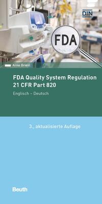 Vorderes Coverbild FDA Quality System Regulation - Buch mit E-Book