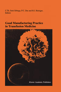 Vorderes Coverbild Good Manufacturing Practice in Transfusion Medicine