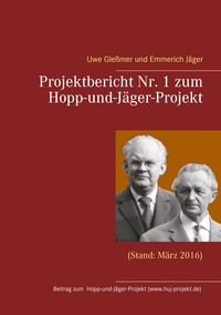 Vorderes Coverbild Projektbericht Nr. 1 zum Hopp-und-Jäger-Projekt