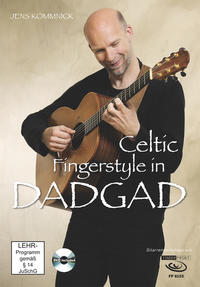 Vorderes Coverbild Celtic Fingerstyle in DADGAD