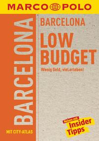 Vorderes Coverbild MARCO POLO LowBudget Reiseführer Barcelona