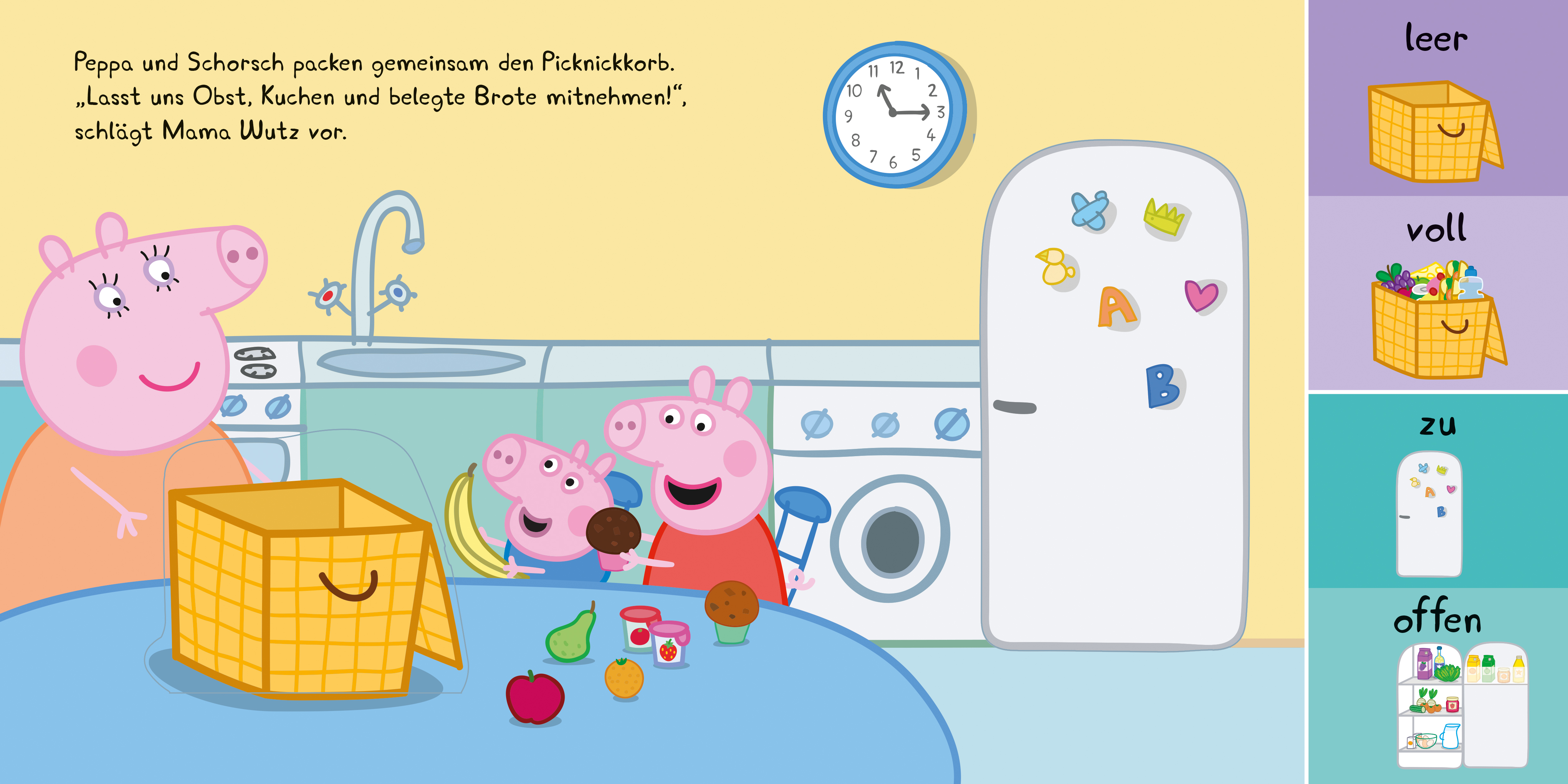 Beispielinhalt (Bild) Peppa Pig: Oben und unten