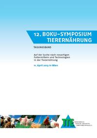 Vorderes Coverbild 12. BOKU-Symposium Tierernährung