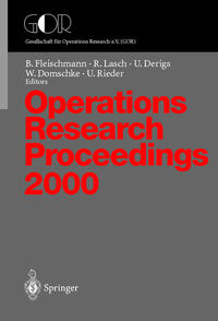 Vorderes Coverbild Operations Research Proceedings