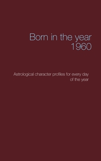 Vorderes Coverbild Born in the year 1960