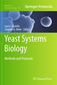 Vorderes Coverbild Yeast Systems Biology